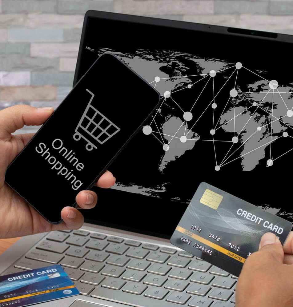 Κατασκευή Eshop - Άνθρωπος με πιστωτική κάρτα